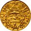 Italy Mezzo Zecchino Annibale Albani 1740 KM# 931 VENI SAN SPIRITVS coin obverse