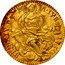 Italy Mezzo Zecchino Benedict XIV 1750 KM# 970 BEN XIV P M A IVB 1750 coin obverse