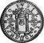 Italy Piastra Innocent X 1650 MDCL (1650)-VII KM# 254 ANNO IVBILEI MD CL RO MA coin reverse