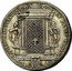 Italy Piastra Clement X 1675 MDCLXXV KM# 369 CLAVSIS FORIBVS VENIER ET DABIT PACEM MDCL XXV coin reverse