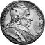 Italy Piastra Clement XI 1700 MDCC (1700)-I KM# 653 CLEMENS XI PONT MAX AN I coin obverse