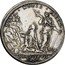 Italy Piastra Clemente XI 1707 MDCCVII-VII KM# 700 DONA NOBIS FACEM MDC CVII coin reverse