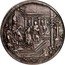 Italy Piastra Clement XI ND (1705) V KM# 677 coin reverse