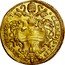 Italy Quadrupla Scudo D'oro Clement XI 1706 MDCCVI-VI KM# 689 CLEMENS XI PONT MAX A VI. coin obverse