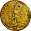 Italy Quadrupla Scudo D'oro Clement XI 1706 MDCCVI-VI KM# 689 CAVSA. NRÆ LÆTITIÆ EH MDC CV coin reverse