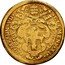 Italy Quadrupla Scudo D'oro Clement XI ND (1707) VII KM# 702 CLEMENS XI P M ANN VII E H coin obverse