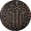 Italy Quattrino Benedict XIV 1740 1740-I KM# 884 BENEDICT XIV P M A I coin obverse