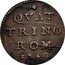 Italy Quattrino Benedict XIV 1740 1740-I KM# 884 QVAT TRINO ROM 1740 coin reverse
