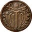 Italy Quattrino Benedict XIV 1751 XII KM# 1174 BENED XIV PON M A XII coin obverse