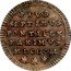 Italy Quattrino Pius VII 1802 R MDCCCII (1802)-II KM# 1264 PIVS SEPTIMVS PONTIFEX MAXIMVS MDCCCII coin reverse