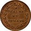 Italy Quattrino (Pius VI) KM# 1223 QVATRI NO ROMANO coin reverse