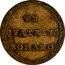 Italy Quattrino (Pius VI) KM# 1242 VN QVATRINO ROMANO coin reverse