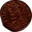 Italy Quattrino (Paulus V Left hand on sword) KM# 35 X PAVLVS AL MA ROMA A II coin reverse
