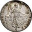 Italy Scudo Sede Vacante 1823 B KM# 1292 AVXILIVM DE SANCTO B coin reverse