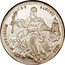 Italy Scudo Sede Vacante (1823) R MDCCCXXIII KM# 1293 AUXILIUM DE SANCTO 1823 coin reverse