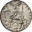 Italy Scudo LEO XII 1826 B III KM# 1297.1 AVXILIVM DE SANCTO CERBARA .B. 1825 coin reverse