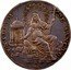 Italy Scudo Sede Vacante (1829) R MDCCCXIX KM# 1303 AVXILIVM DE SANCTO B SC coin reverse