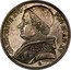 Italy Scudo Gregorio XVI 1845 R XV KM# 1324 GREGORIVS XVI PON M AN XV R CERBARA coin obverse