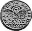 Italy Scudo D'oro Radiant Dove 1667 MDCLXVII KM# 312 DA R ECTA SA PER II ROMA coin reverse
