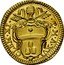 Italy Scudo D'oro Clement XI 1716 XVI KM# 765 CLEM XI P M A. XVI coin obverse