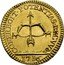 Italy Scudo D'oro Clement XI 1716 XVI KM# 765 CONFREGIT. POTENTIAS. ARCVVM 1716 coin reverse