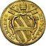 Italy Scudo D'oro Clement XII 1735 1735-VI KM# 868 CLEMENS XII P M A VI coin obverse