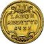 Italy Scudo D'oro Clement XII 1735 1735-VI KM# 868 LABOR ADDITVS 1735 coin reverse