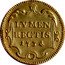 Italy Scudo D'oro Clement XII 1734 1734-V KM# 854 LVMEN RECTIS 1734 coin reverse