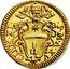 Italy Scudo D'oro Clement XI ND (1715) XV KM# 764 CLEM XI P M A XV coin obverse