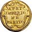 Italy Scudo D'oro Clement XI ND (1715) XV KM# 764 AVRI IMPERIO NE PARITO coin reverse