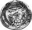 Italy Testone 1644 KM# 220 Papacy Standard Coinage SEDE VACANTE coin obverse