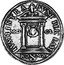 Italy Testone Innocent X 1650 MDCL (1650)-VI KM# 253 IVSTI INTRA BVNT PER EAM RO MA MD CI coin reverse