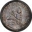 Italy Testone Clemente X 1675 KM# 365 CLEMENS X PONT MAX AIVB coin obverse