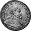 Italy Testone Clement X 1675 KM# 363 CLEMENS X PONT MAX A IVB coin obverse