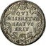 Italy Testone Innocent XII 1693 III KM# A553 QVI MISERETVR BEATVS ERIT coin reverse