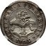 Italy Testone Clement XI 1703 III KM# 662 IMPERAT AVT SERVIT 1703 coin reverse