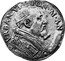 Italy Testone (Urban VIII) KM# 174 VRBAN VI PON M AN coin obverse