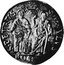 Italy Testone (Urban VIII) KM# 116 S PETRVS S PAVLVS RO MA coin reverse