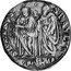 Italy Testone Paul V ND (1606) II KM# 41 S PETRVS S PAVLVS RO MA coin reverse