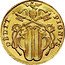 Italy Zecchino Benedict XIV 1740 I KM# 935 DEDIT PIGNVS coin reverse