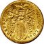 Italy Zecchino Benedict XIV 1750 KM# 971 REPENTE DE CAELO coin reverse