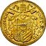Italy Zecchino Clement XIII 1760 1760-III KM# 999 CLEMENS XIII PONT M A III coin obverse