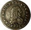 Italy 1/2 Cagliarese Carlo Emanuele III 1736 KM# 30 CAR EM D G R SAR CYP ET IER 1736 coin obverse