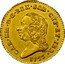 Italy 1/2 Doppia Carlo Emanuele III 1755 KM# 50 CAR EM D G REX SAR CYP ET ER 1772 coin obverse