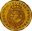 Italy 1/2 Doppia Carlo Emanuele III 1755 KM# 50 DVX SAB ET MONTISFER PRINC PED &. coin reverse