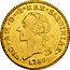 Italy 1/2 Doppia Vittorio Amedeo III 1786 KM# 85 VIC AM D G REX SARDINIAE 1786 coin obverse