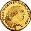 Italy 1/2 Doppia Ferdinando di Borbone 1789 S C# 17 FERDINANDVS I HISPAN INFANS S coin obverse