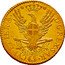 Italy 1/2 Doppia Carlo Emanuele IV 1797 CL KM# 98 D G REX SAR CP ET IER & coin reverse