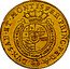 Italy 1/2 Doppia Vittorio Amedeo III 1773 KM# 77 DVX SAB ET MONTISFER PRINC PED & coin reverse