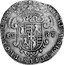 Italy 1/2 Ducatone Carlo Emanuele I 1621 KM# 76 DEVENTRE. MATRIS. DEVS. PROTECTOR. MEVS. coin reverse